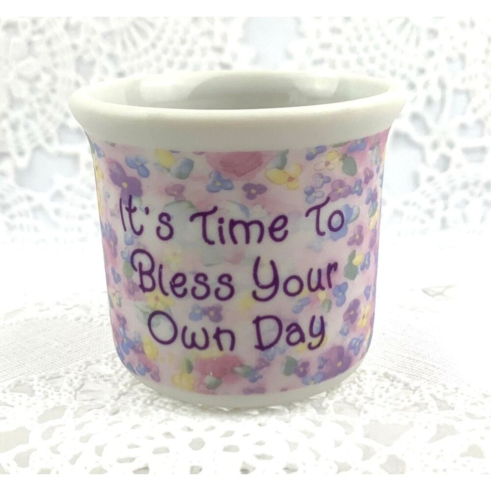 Enesco Precious Moments Candleholder “It’s Time To Bless Your Own Day” Collector